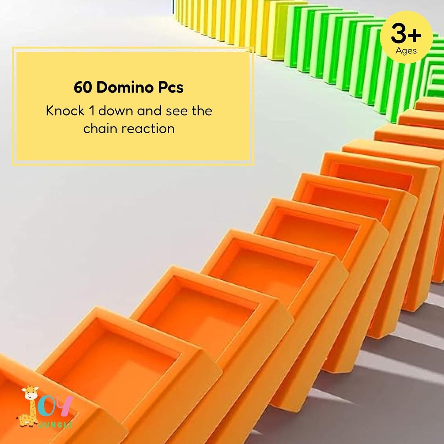 Train Toy Domino Set for Kids!