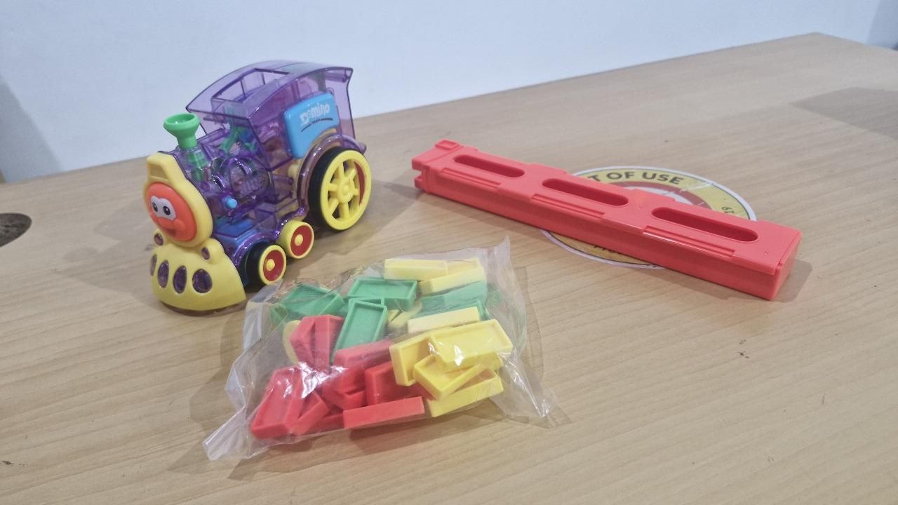 Train Toy Domino Set for Kids!