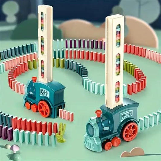Train Toy Domino Set for Kids!