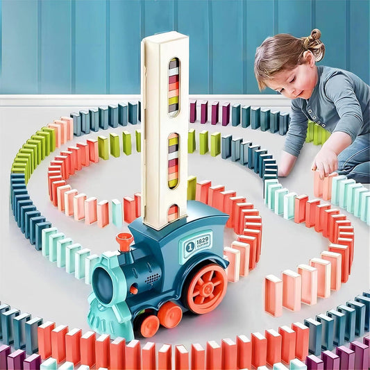 Train Toy Domino Set for Kids!